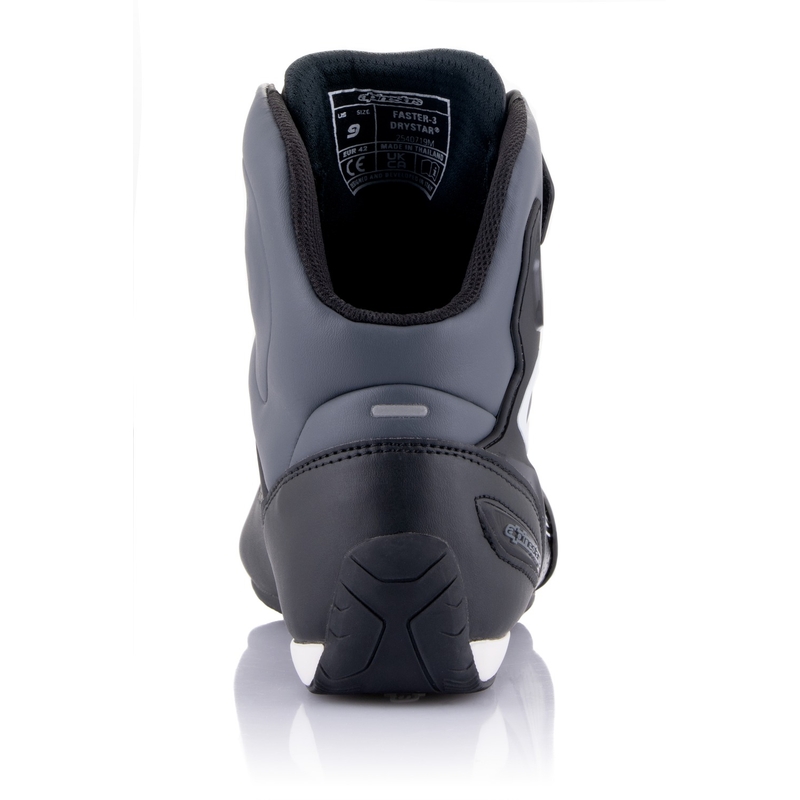 Alpinestars Faster-3 Drystar motoros csizma fekete-sötétszürke