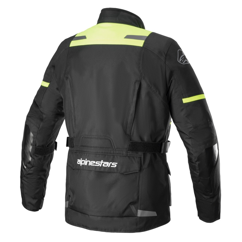 Alpinestars Andes Drystar 3 motoros kabát fekete-fluo sárga