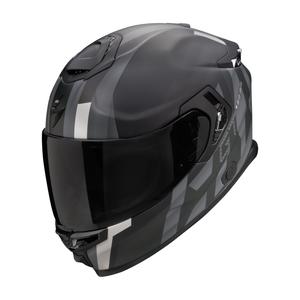 Scorpion EXO-GT SP AIR TOURADVEN zárt motoros bukósisak fekete-ezüst