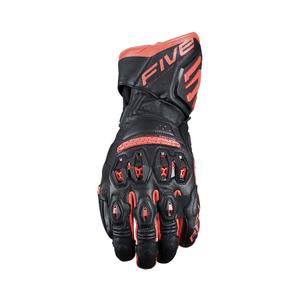 FIVE RFX3 EVO motoros kesztyű fekete-fluo piros