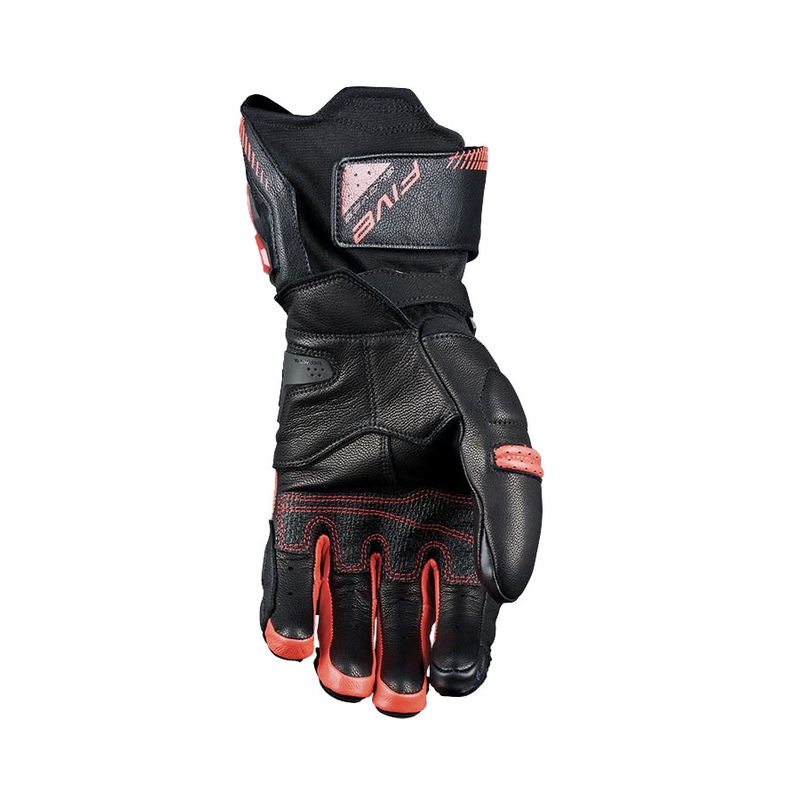 FIVE RFX3 EVO motoros kesztyű fekete-fluo piros