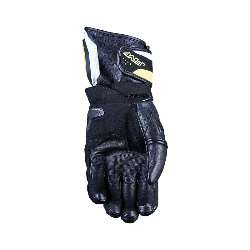 FIVE RFX4 EVO motoros kesztyű fehér-fluo sárga