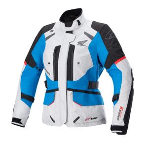 Alpinestar Stella Andes Drystar Honda női motoros kabát szürke-fekete-kék-piros 23 - II. minőség