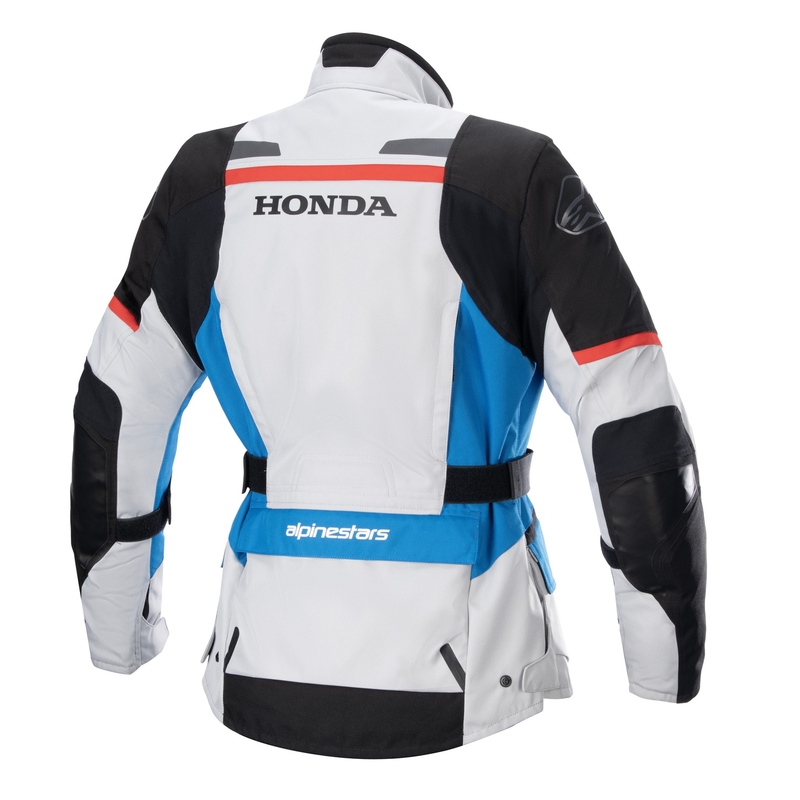 Alpinestar Stella Andes Drystar Honda női motoros kabát szürke-fekete-kék-piros 23 - II. minőség