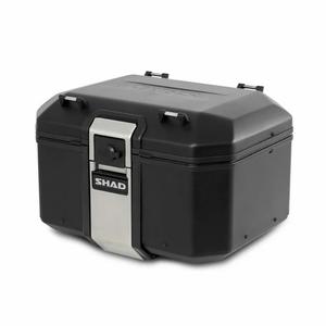 SHAD Terra TR48 BLACK EDITION alumínium felső táska motorkerékpárhoz - II. minőség
