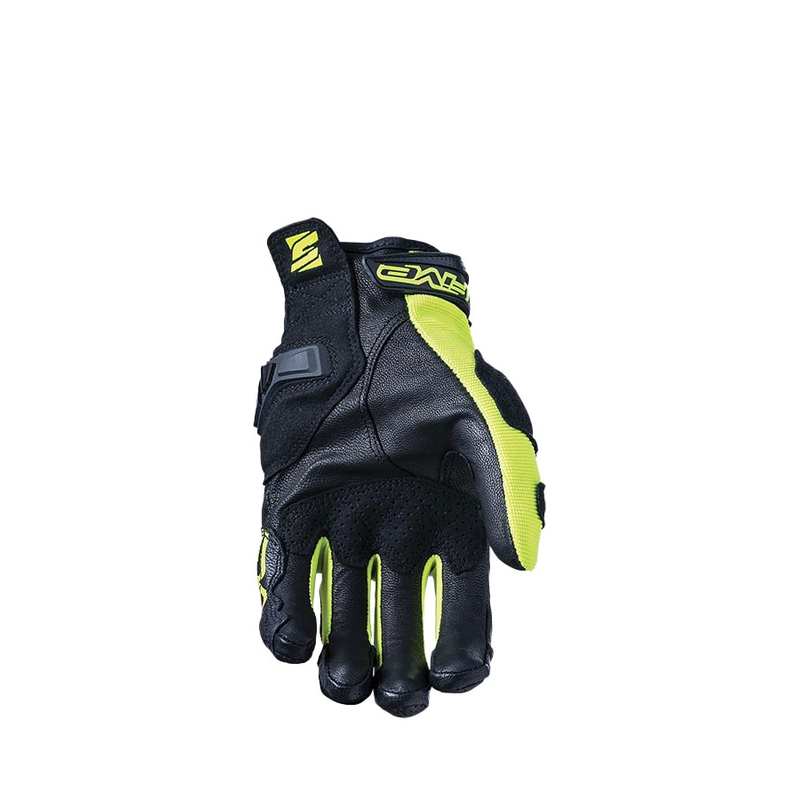 FIVE SF3 motorkerékpár kesztyű fekete-fluo sárga