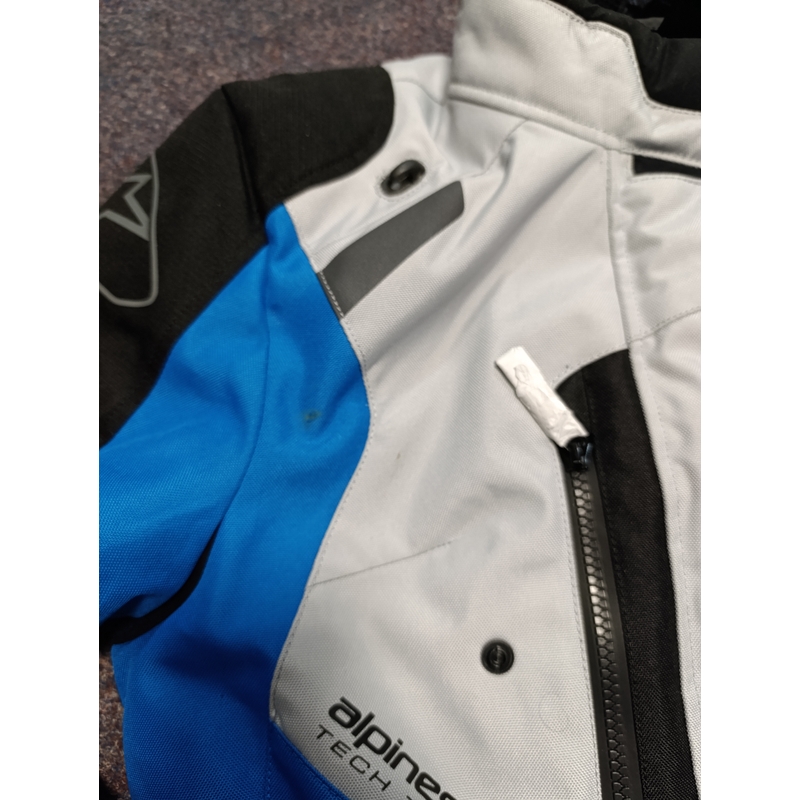 Alpinestar Stella Andes Drystar Honda női motoros kabát szürke-fekete-kék-piros 23 - II. minőség