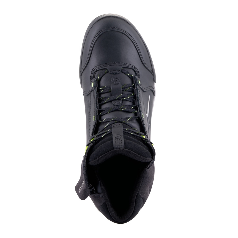 Alpinestars Chrome Drystar motoros cipő fekete-szürke-fluo sárga