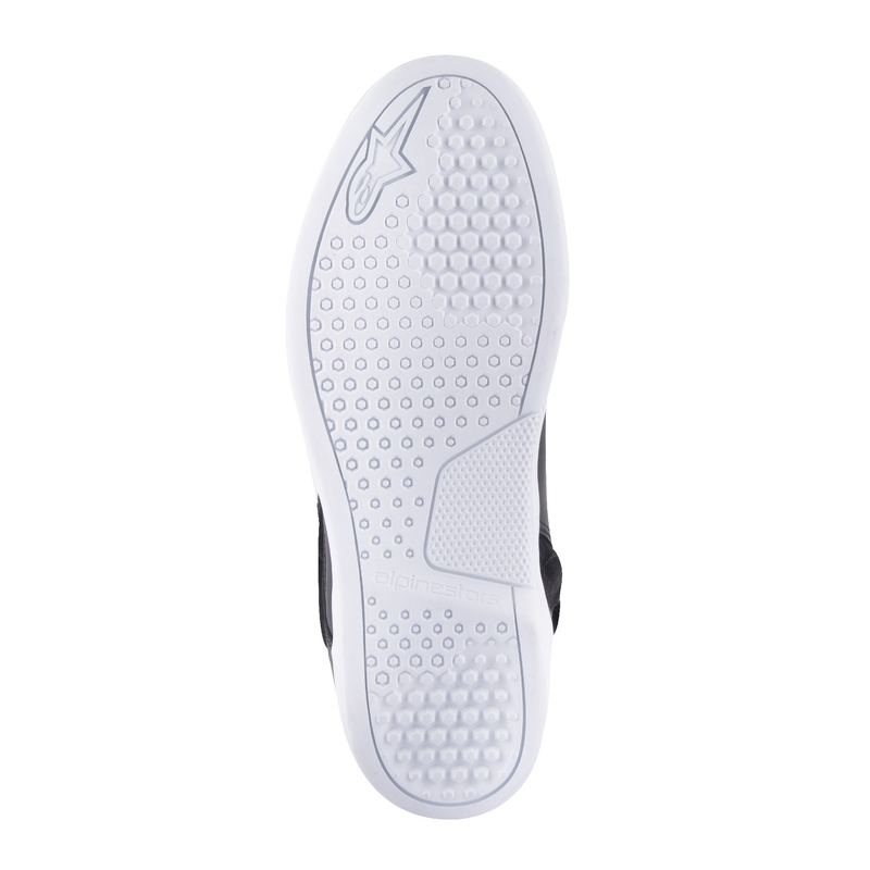 Alpinestars Chrome Drystar motoros cipő fekete-fehér-kék