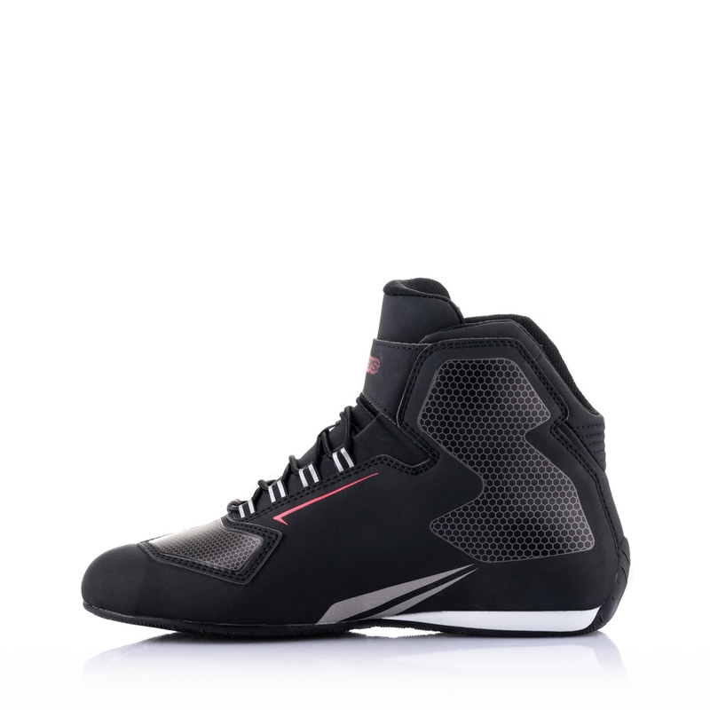 Alpinestars Sektor Waterproof motoros cipő fekete-fehér-szürke