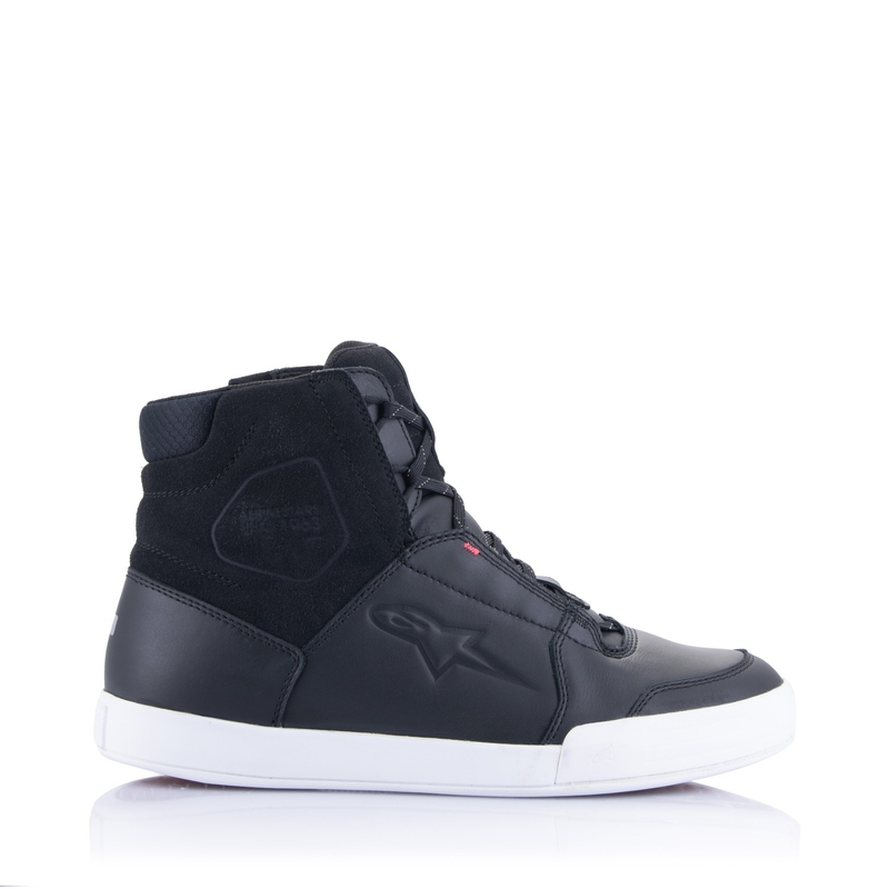 Alpinestars Stella Chrome Drystar női motoros cipő fekete-fehér-rózsaszín