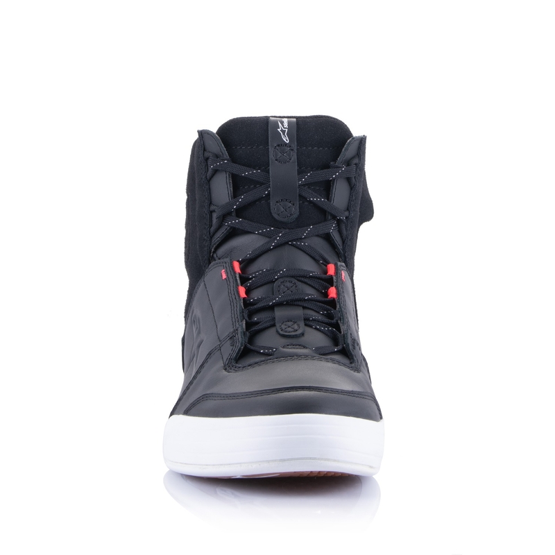Alpinestars Stella Chrome Drystar női motoros cipő fekete-fehér-rózsaszín