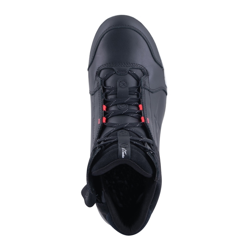 Alpinestars Stella Chrome Drystar női motoros cipő fekete-fehér-rózsaszín