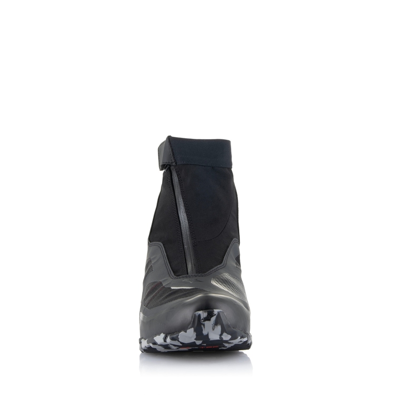 Alpinestars CR-8 Gore-Tex motorkerékpár csizma fekete-szürke-piros