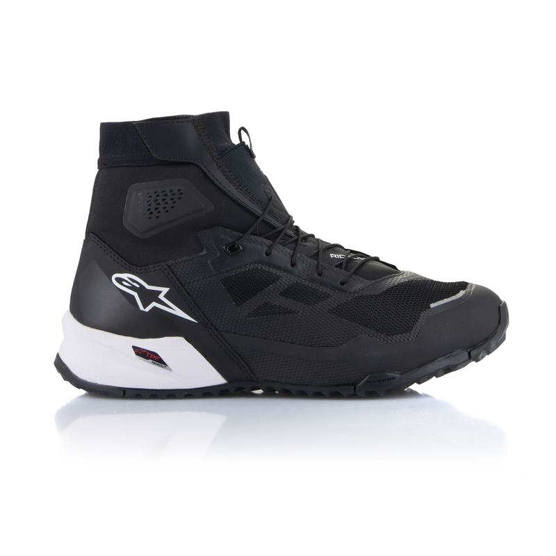 Alpinestars CR-1 motorkerékpár csizma fekete-fehér