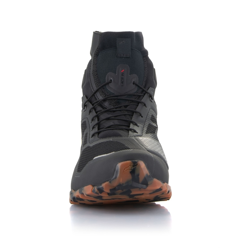 Alpinestars CR-1 motorkerékpár csizma fekete-világos barna