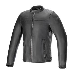 Alpinestars Blacktrack bőr motorkerékpár kabát fekete