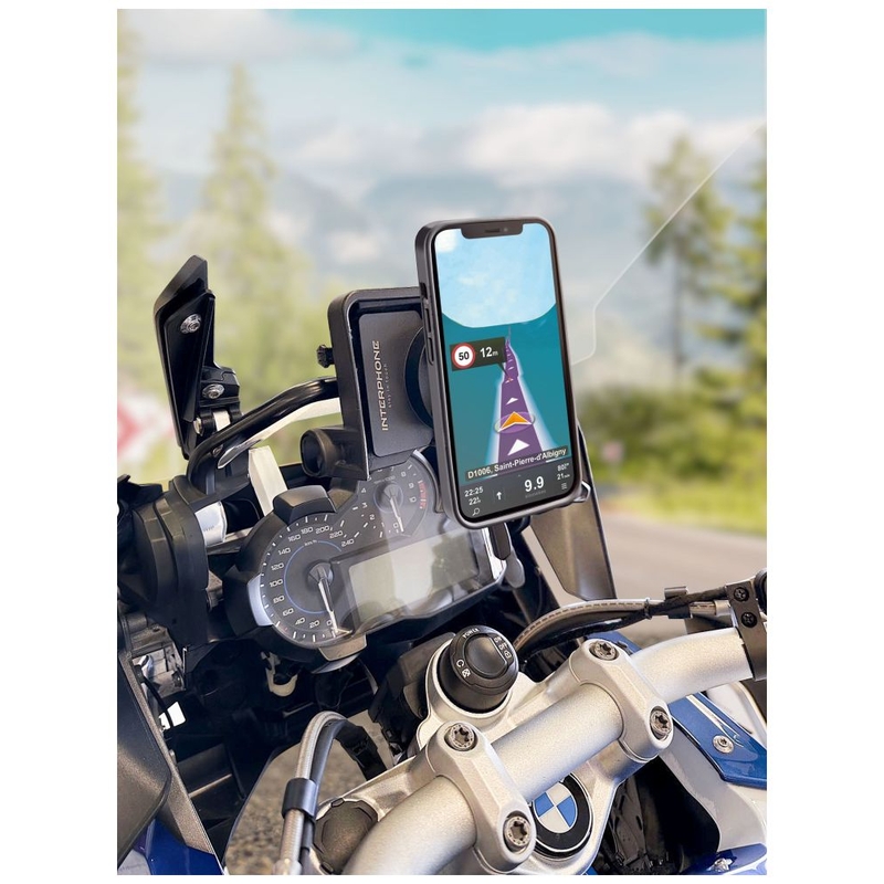 Interphone QUIKLOX rögzítő BMW Navigator tartóhoz