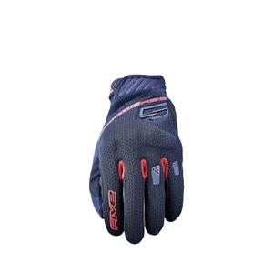 FIVE RS3 EVO Airflow motorkerékpár kesztyű fekete-piros