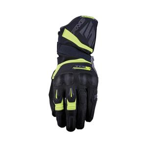 FIVE TFX2 WP motoros kesztyű fekete-fluo sárga
