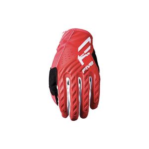 FIVE MXF3 EVO gyerek motokrossz kesztyű piros