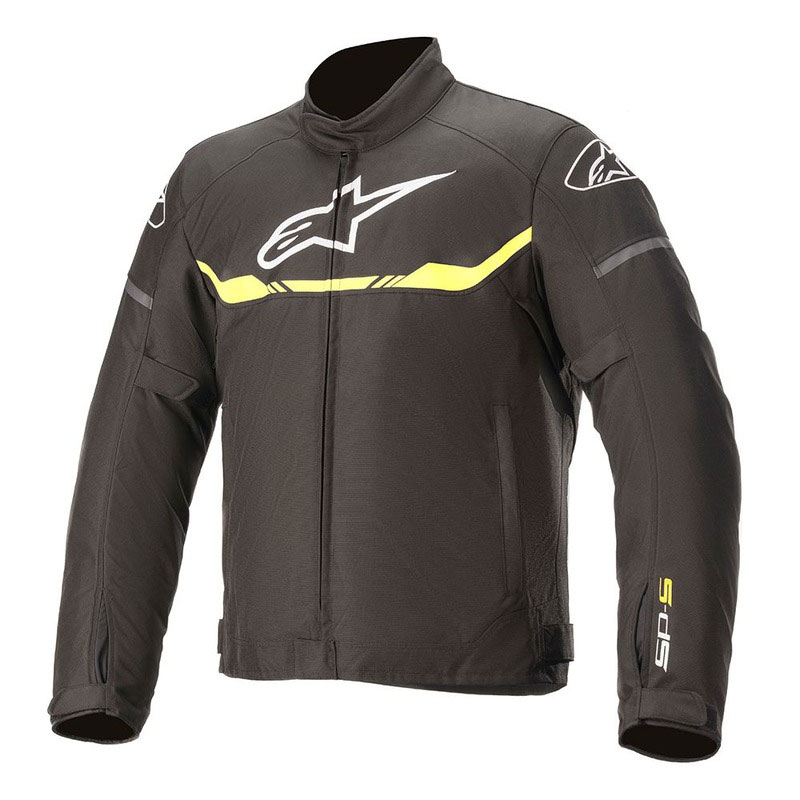 Alpinestars T-SPS Waterproof motoros dzseki fekete-fluo sárga