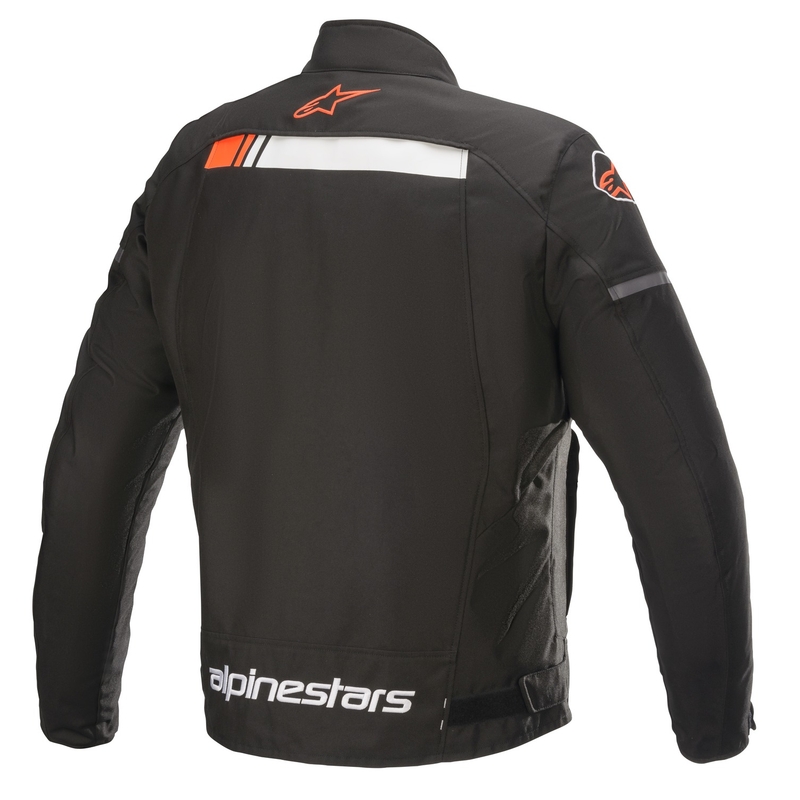 Alpinestars T-SP S Ignition Waterproof motoros kabát fekete-fehér-fluo piros