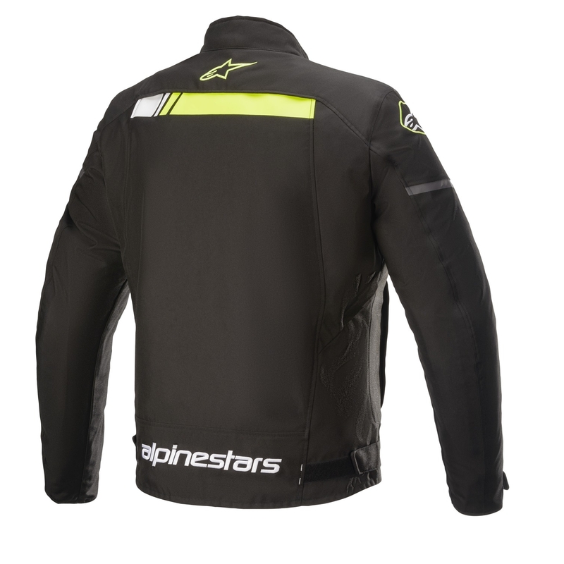 Alpinestars T-SP S Ignition Waterproof motoros kabát fekete-fluo sárga