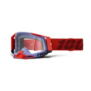 100% RACECRAFT 2 Cleat motocross szemüveg átlátszó plexi