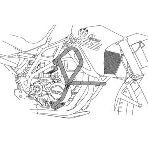 Engine guards PUIG 21192N fekete