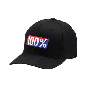 100% Classic Flexfit siltes sapka fekete