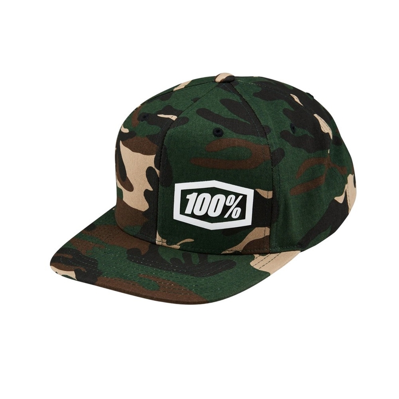 100% Machine Snapback camo siltes sapka terepmintás