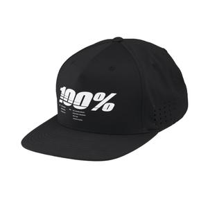 100% Drive Snapback siltes sapka fekete
