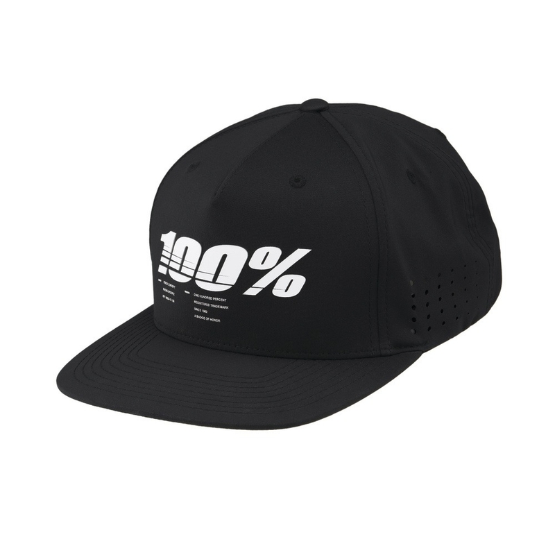100% Drive Snapback siltes sapka fekete