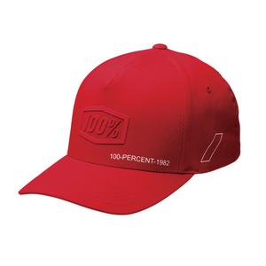 100% Shadow Snapback gyerek siltes sapka piros