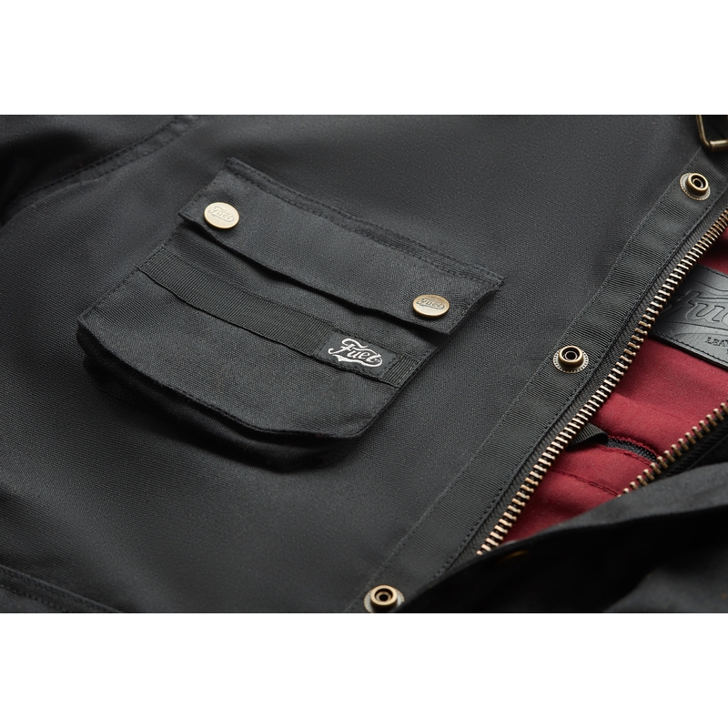 Fuel Division 2 motoros kabát fekete