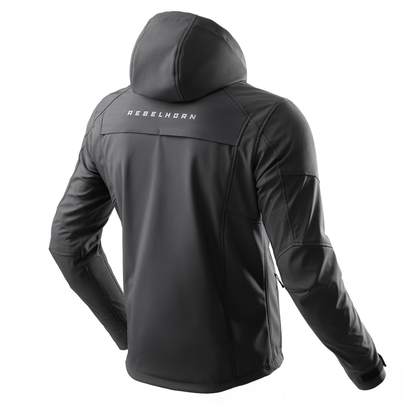 Rebelhorn Slash softshell motoros kabát fekete