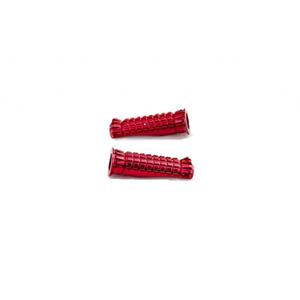 Footpegs without adapters PUIG R-FIGHTER 9192R piros