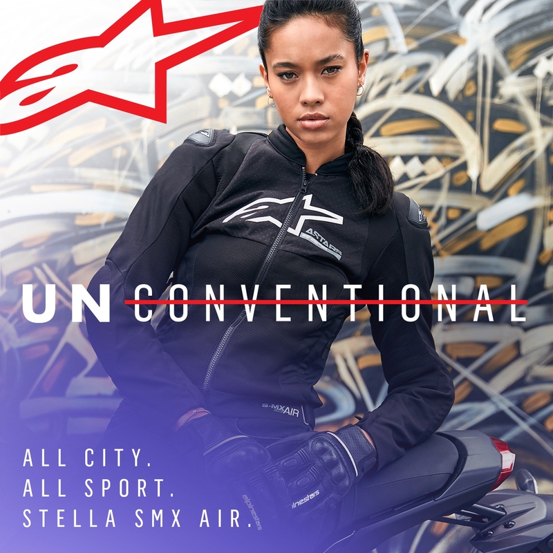 Alpinestars Stella SMX Air női motoros kabát fekete
