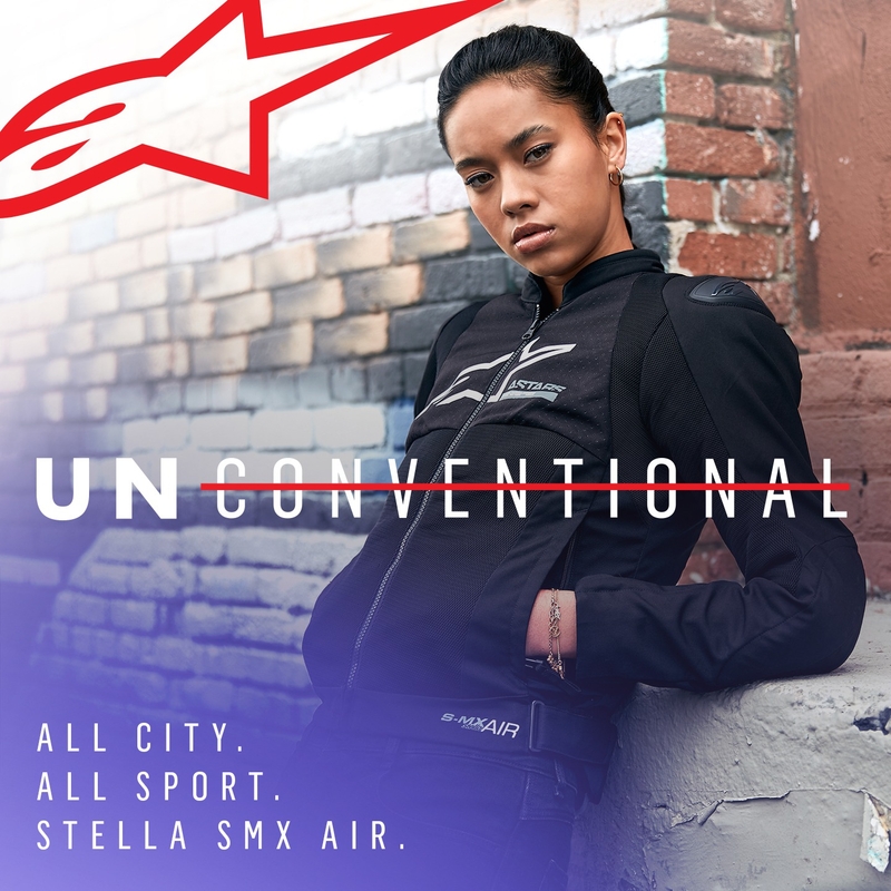 Alpinestars Stella SMX Air női motoros kabát fekete