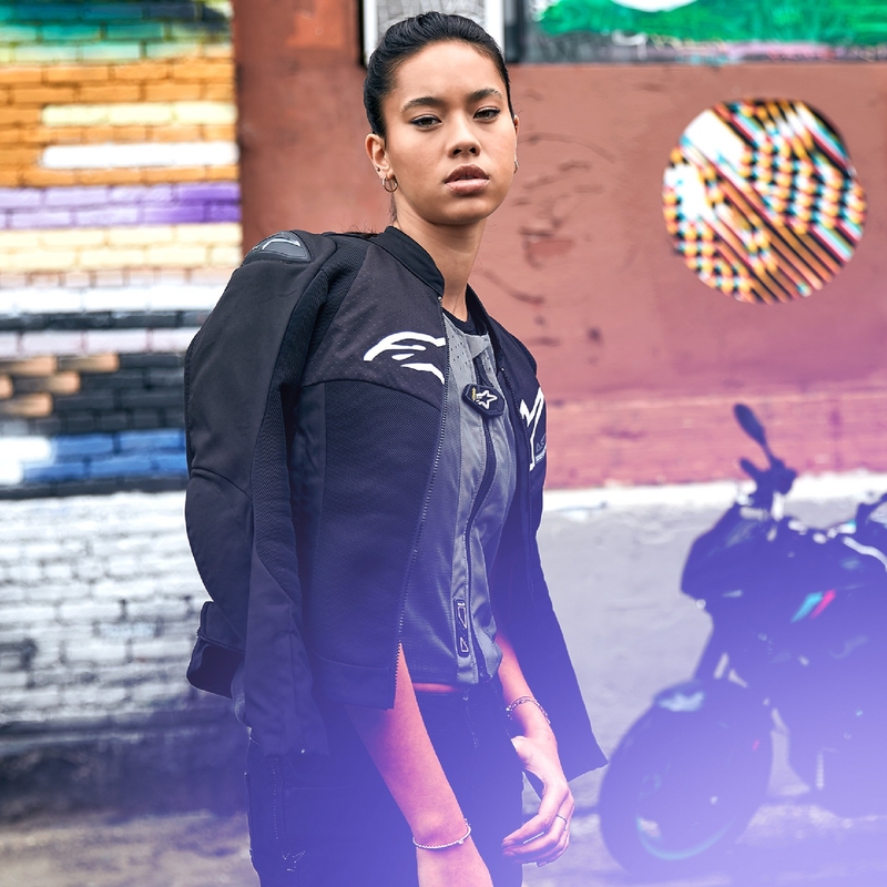 Alpinestars Stella SMX Air női motoros kabát fekete