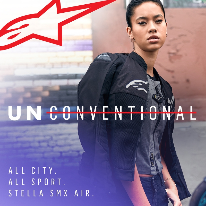 Alpinestars Stella SMX Air női motoros kabát fekete