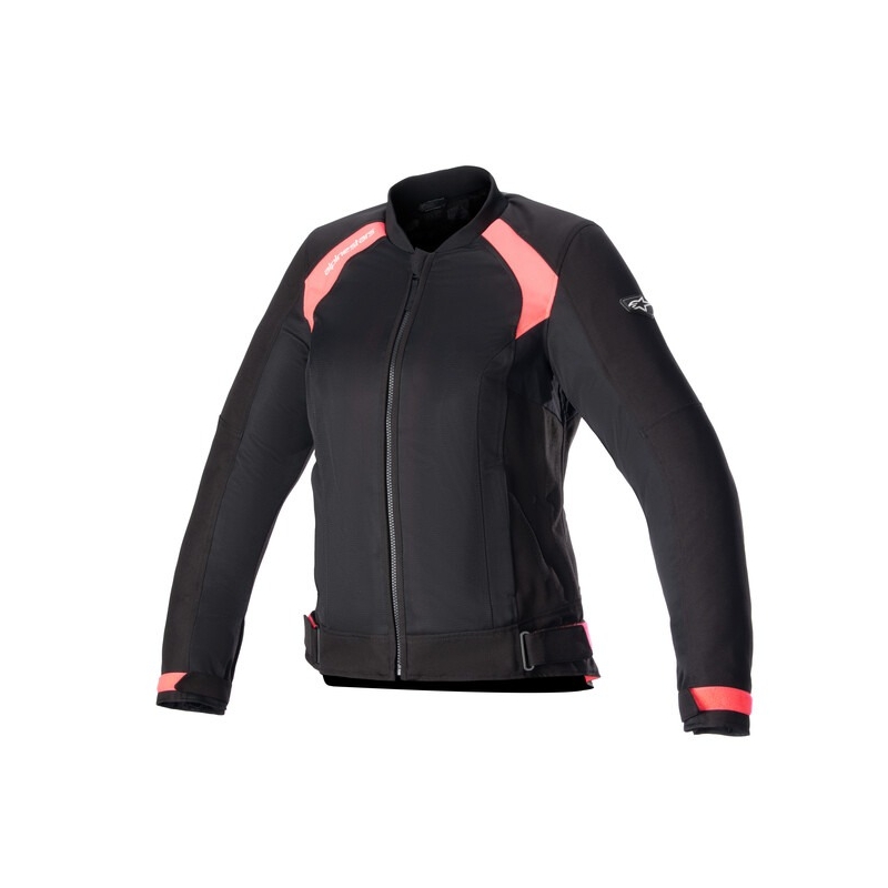 Alpinestars Stella Eloise Air 2 női motoros kabát fekete-fluo rózsaszín
