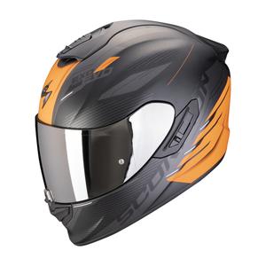 Scorpion EXO-1400 EVO II AIR LUMA zárt bukósisak matt fekete-narancssárga