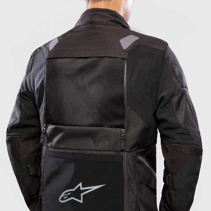 Alpinestars Halo Drystar motoros kabát fekete
