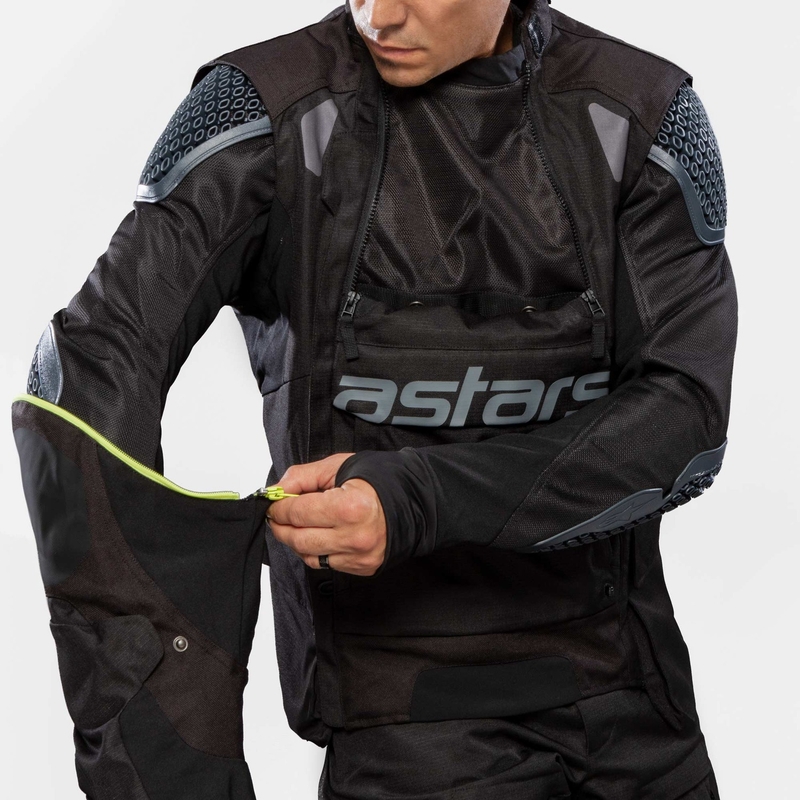 Alpinestars Halo Drystar motoros kabát fekete