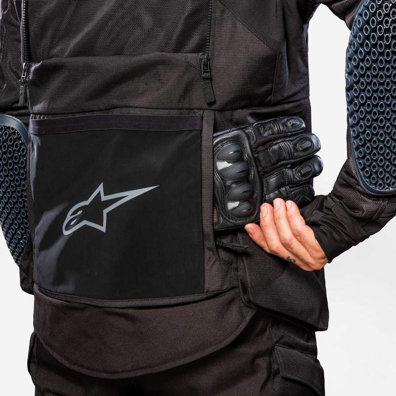 Alpinestars Halo Drystar motoros kabát fekete