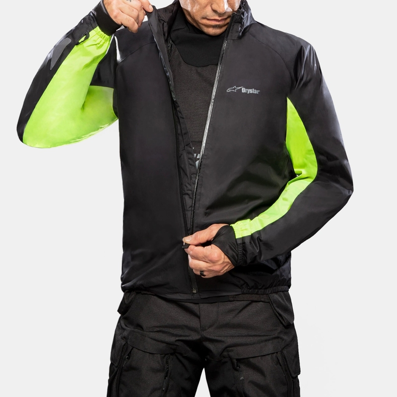 Alpinestars Halo Drystar motoros kabát fekete