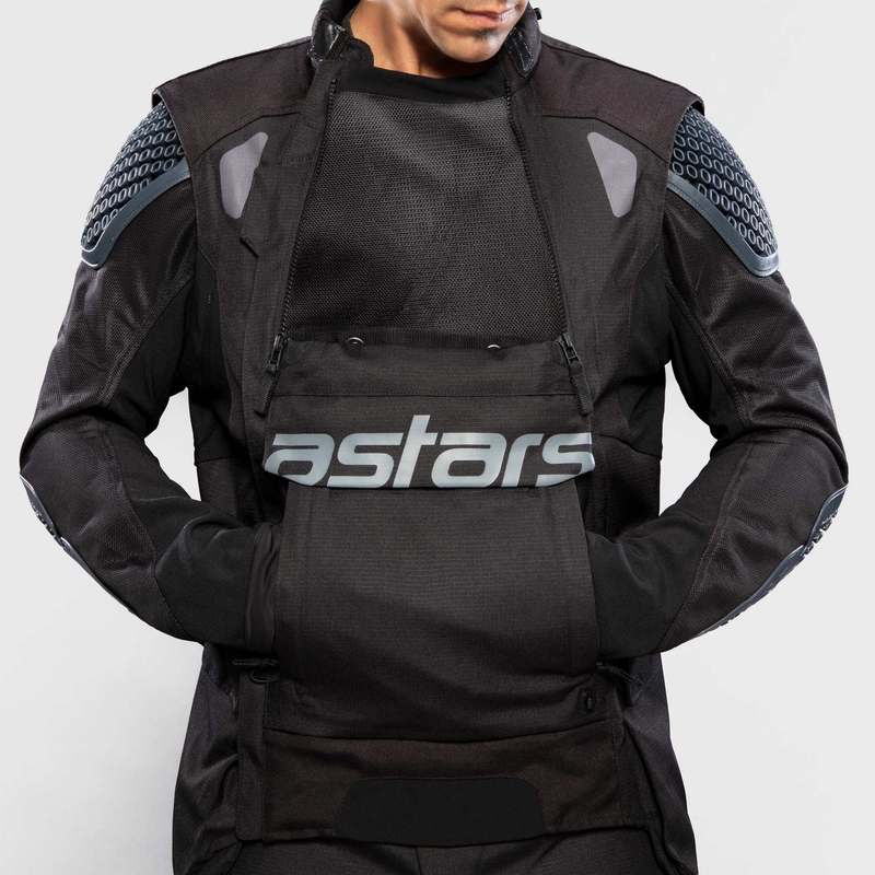 Alpinestars Halo Drystar motoros kabát fekete