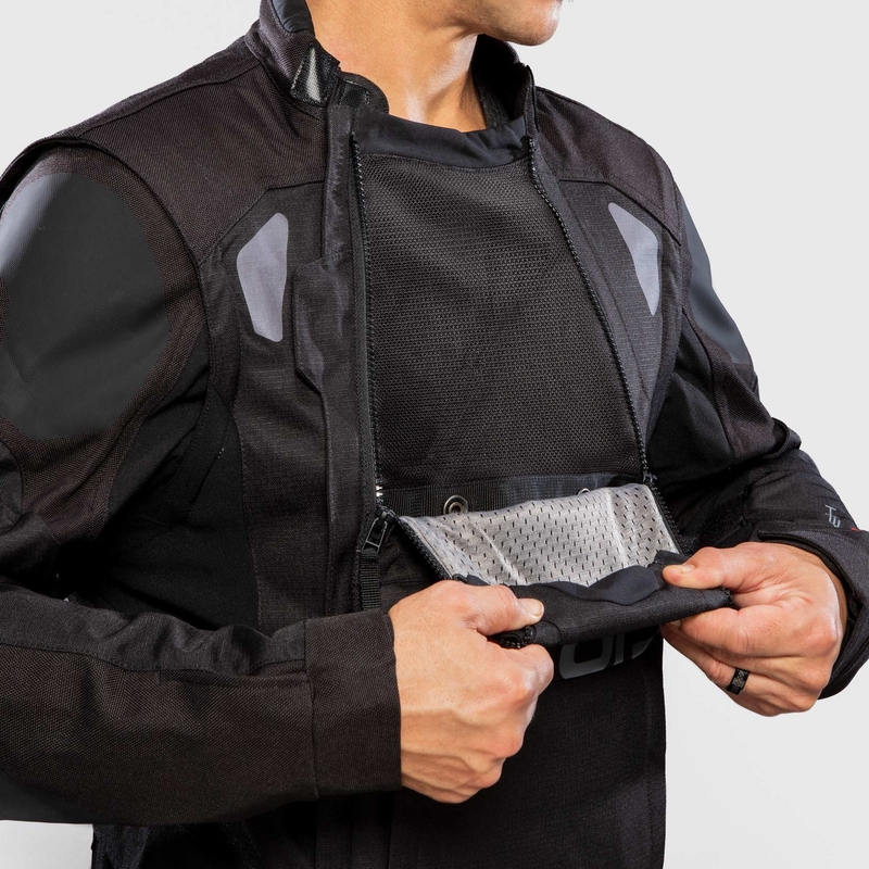 Alpinestars Halo Drystar motoros kabát fekete